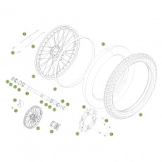 Beta RR520 10 Vorderrad