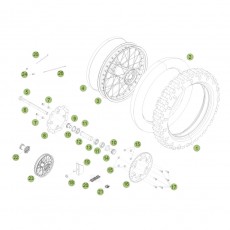 Beta RR520 10 Hinterrd