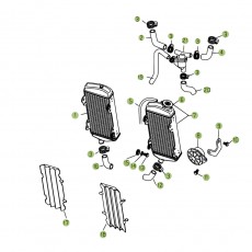Beta RR450 08 Kühlsystem