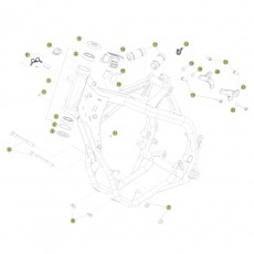 Beta RR400 12 Rahmen - Ausleger