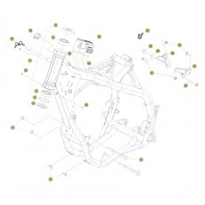 Beta RR450 13 Rahmen - Ausleger