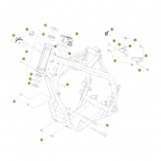 Beta RR450 14 Rahmen - Ausleger