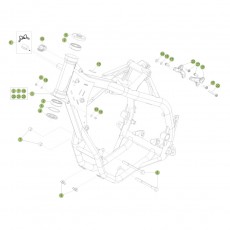 Beta RR430 16 Rahmen - Ausleger