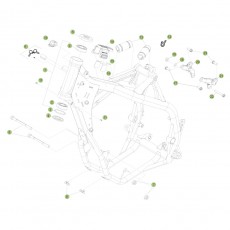 Beta RR498 12 Rahmen - Ausleger