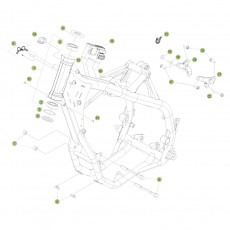 Beta RR498 13 Rahmen - Ausleger