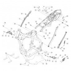 Beta RR400 13 Rahmen - Zubehör