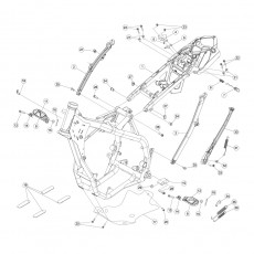 Beta RR400 14 Rahmen - Zubehör