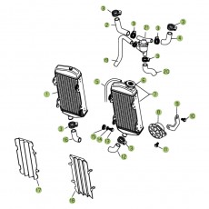 Beta RR450 07 Kühlsystem