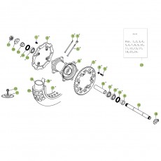 Beta RR450 08 Hinterrad