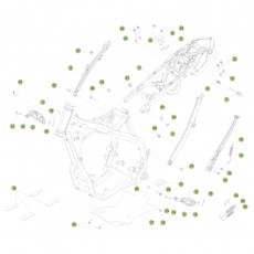 Beta RR498 14 Rahmen - Zubehör