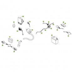 Beta RR450 07 Kabelstrang