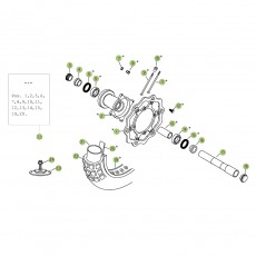 Beta RR450 09 Vorderrad