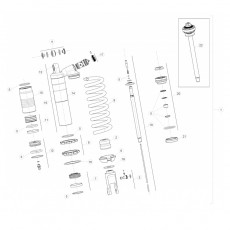 Beta RR390 16 Schwingarm - Federbein 2