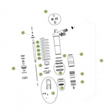 Beta RR450 14 Schwingarm - Federbein 1