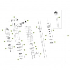 Beta RR430 16 Schwingarm - Federbein 2