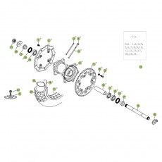 Beta RR400 09 Hinterrad