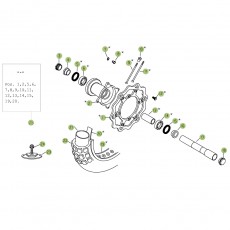 Beta RR450 06 Vorderrad