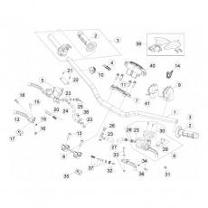 Beta RR390 16 Lenker - Armaturen