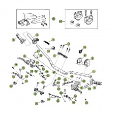 Beta RR400 12 Lenker - Armaturen