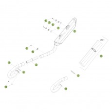 Beta RR450 13 Auspuffsystem