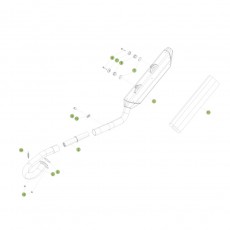 Beta RR480 16 Auspuffsystem