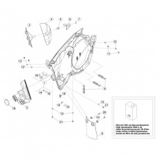 Beta RR400 13 Luftfilterkasten