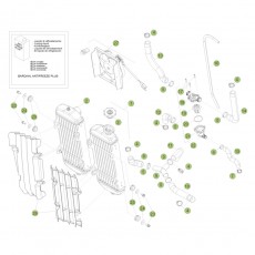 Beta RR450 13 Kühlsystem
