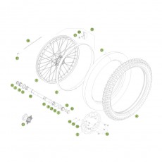 Beta RR430 16 Vorderrad