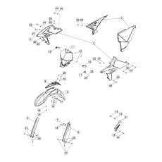 Beta RR390 16 Verkleidung - Sitzbank - Tank 2