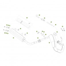 Beta X trainer 15 Auspuffsystem 1