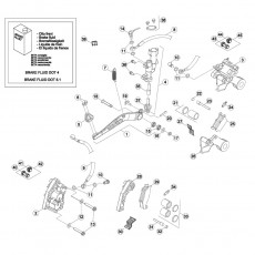 Beta RR300 16 Bremsen