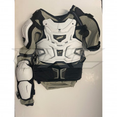 Leatt Body Protektor Adventure weiß S/M 160-172cm Defekt