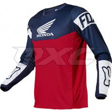 FOX 180 Honda Jersey navy red S