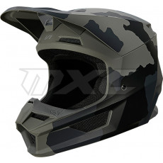 FOX Youth V1 Trev Helmet black camo YM