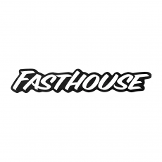 Fasthouse Black Logo Sticker 6