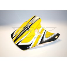 FOX Helmet Visor Helmschild Visor 2 yellow