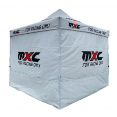 MXC Zelt grau tent mit Dach