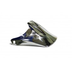 FOX Tracer Helmet Visor chrome