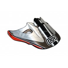 agv RC-5 Helmschild Helmet Visor grey black red