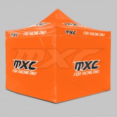 MXC Zelt KTM orange tent mit Dach 