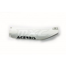 Acerbis Lower Fork Cover left white CRF450 02-03/CR250 90-03/CR125 90-03...