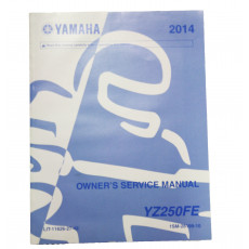 Yamaha YZF250 2014 Bedienungsanleitung englisch / gebraucht