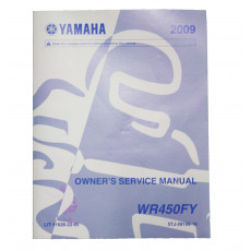 Yamaha WRF450 2009 Bedienungsanleitung englisch / gebraucht