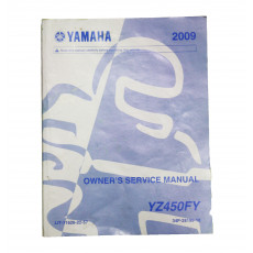 Yamaha YZF450 2009 Bedienungsanleitung englisch / gebraucht
