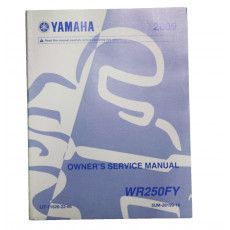 Yamaha WRF250 2009 Bedienungsanleitung englisch / gebraucht