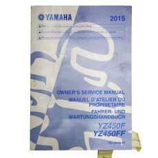 Yamaha YZF450 2015 Bedienungsanleitung deutsch / englisch / italienisch / französisch / gebraucht