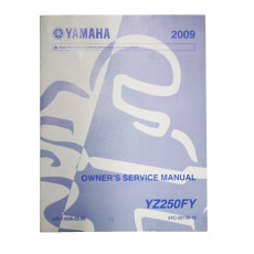 Yamaha YZF250 2009 Bedienungsanleitung englisch / gebraucht