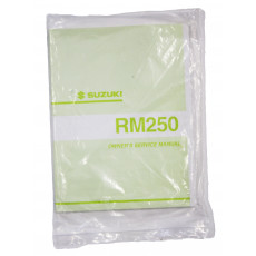 Suzuki RM250 2003 Bedienungsanleitung englisch / neu