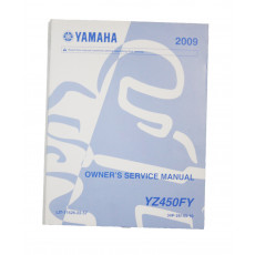Yamaha YZF450 2009 Bedienungsanleitung englisch / neu