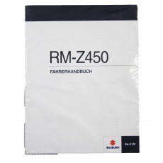 Suzuki RMZ450 2014 Bedienungsanleitung deutsch / neu